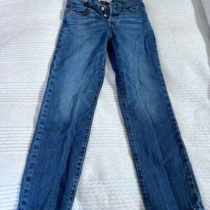 Levi's Women's Straight Leg Blue Jeans